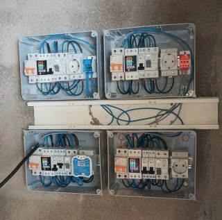 Cuadro de control para piscinas