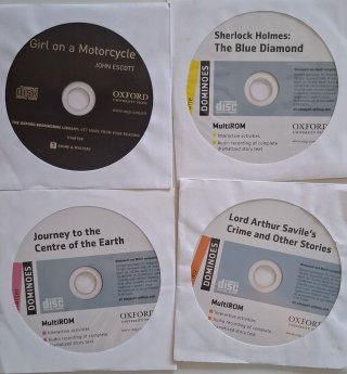 Lote 4 CDs Oxford Dominoes Inglés