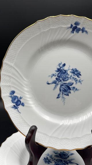 Piatto Richard Ginori Savona Blu Ø22