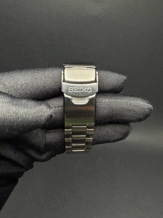Reloj Seiko Automático Azul y Plateado