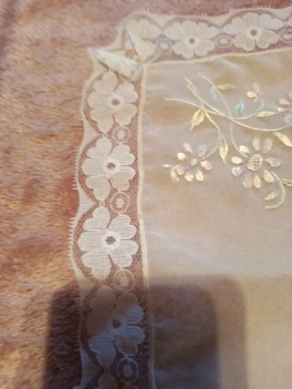 Pañuelo Comunión Blanco con Encaje