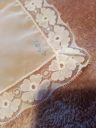 Pañuelo Comunión Blanco con Encaje