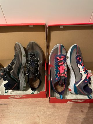 2 Pares Nike React Element Sneakers