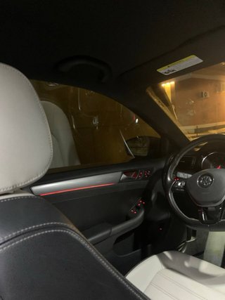 Instalación de iluminación ambiental LED luces