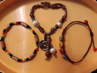 Pulseras estilo étnico y bohemio