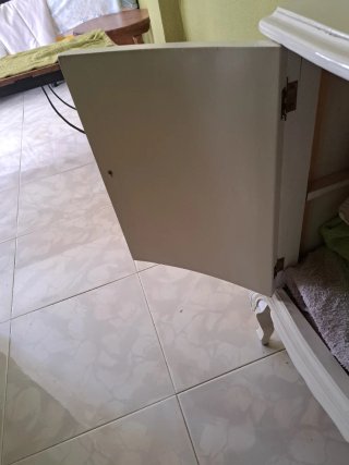 Mueble blanco estilo vintage