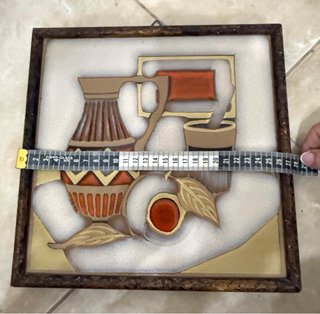 Set 2 Quadri Piastrelle Ceramica
