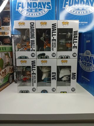 Lote Funko Pop! WALL-E