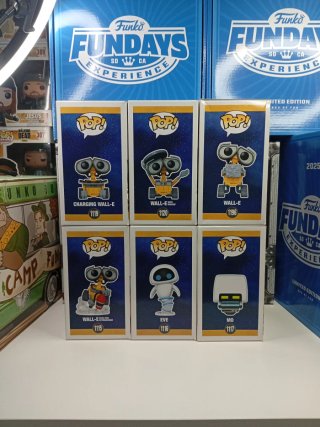 Lote Funko Pop! WALL-E