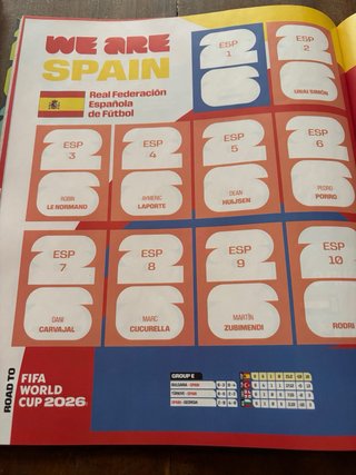 Álbum Cromos Mundial FIFA 2026 Panini
