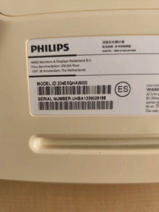 Monitor Philips Z34E Blanco