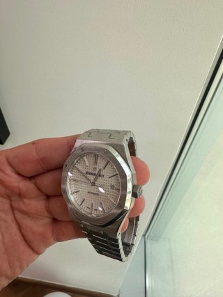 Audemars Piguet Royal Oak Plata Blanco
