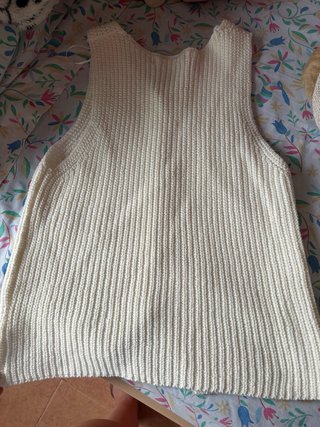 Pull&Bear Chaleco Punto Talla S
