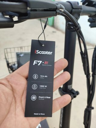 Patinete Eléctrico iScooter F7 1000W