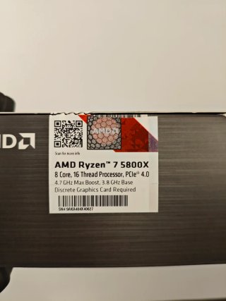 AMD Ryzen 7 5800X AM4 con Caja - Probado