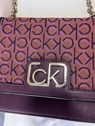 Bolso Calvin Klein Rosa y Morado