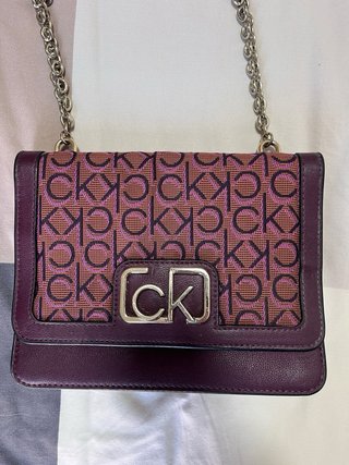 Bolso Calvin Klein Rosa y Morado