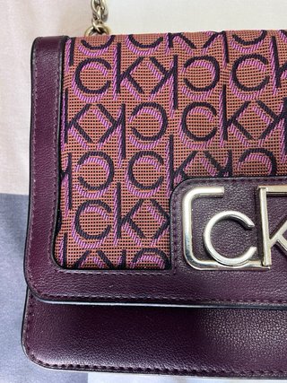 Bolso Calvin Klein Rosa y Morado