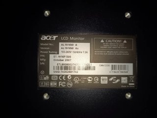 Pack 3 Monitores LCD (HP, Acer, Samsung)