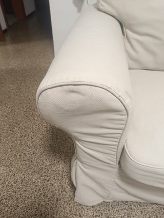 Sofá beige 3 plazas