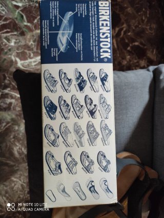 Sandali Birkenstock Nere Tg. 39 modello Kairo,