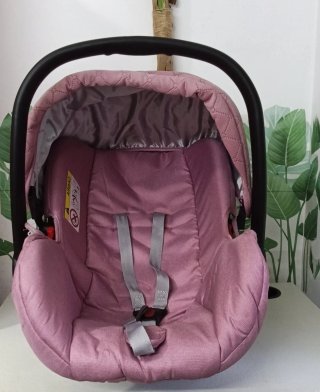 Silla de coche para bebé rosa