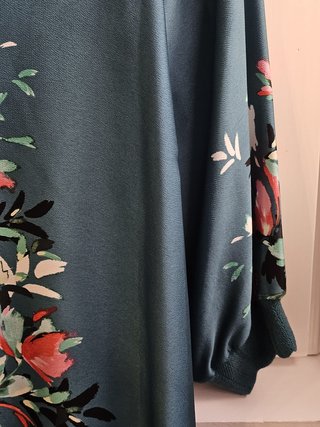 Blusón Couchel satinado floral XXL