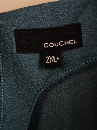 Blusón Couchel satinado floral XXL