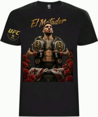 Camiseta UFC El Matador Ilia Topuria