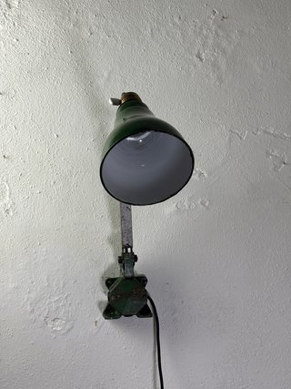 Lampada da parete industriale snodabile