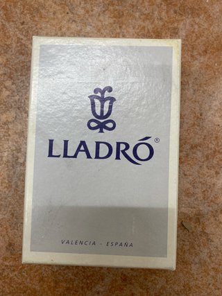 Monedero Lladro cuero Negro Sin Uso