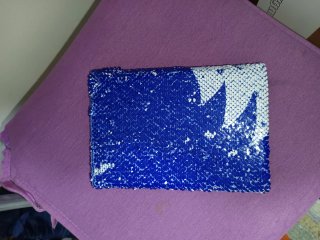 Libreta Lentejuelas Reversibles Cisne