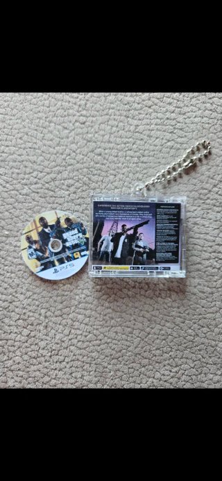 Grand Theft Auto V gta 5 mini cd NFC portachiavi