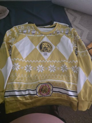 Sudadera Power Rangers Ugly Sweater