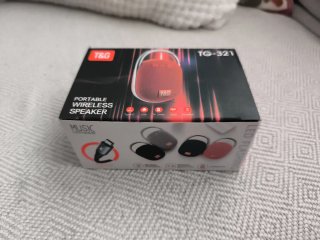 Altavoz Portátil T&G TG-321 Bluetooth. Sin abrir.