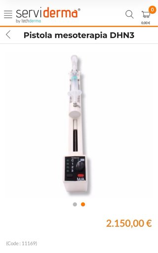 Pistola Mesoterapia DHN3 Tech-Dent