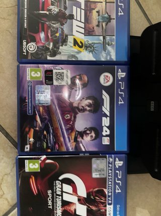 Volante Hori RWA + Pedali + Giochi PS