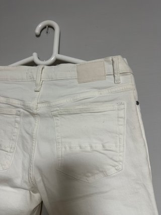 Pantalones blancos Mango hombre