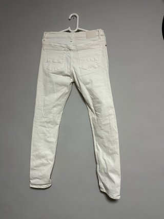 Pantalones blancos Mango hombre