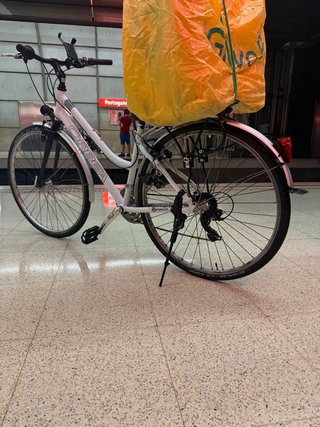 Bicicleta Paseo Orbea Leisure Blanca