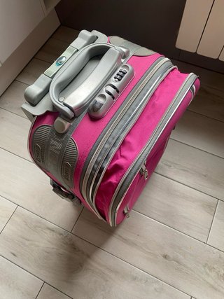Maleta de cabina ENCY rosa fucsia