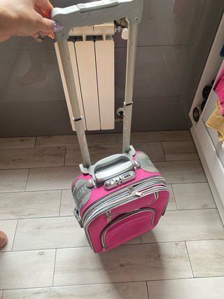 Maleta de cabina ENCY rosa fucsia