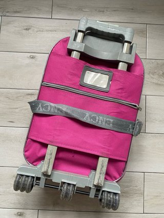 Maleta de cabina ENCY rosa fucsia