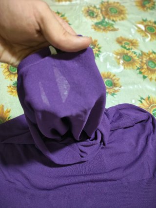 Top donna viola senza maniche