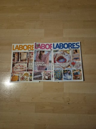 Lote revistas labores del hogar