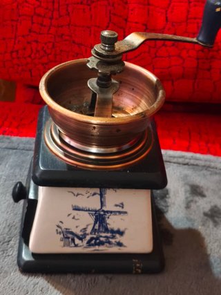Conjunto Molinillos de cafe Vintage Cerámica