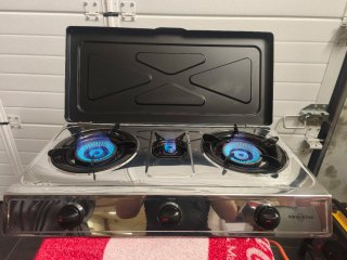 Hornillo Gas Butano Vitrokitchen 3 Fuegos