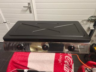 Hornillo Gas Butano Vitrokitchen 3 Fuegos