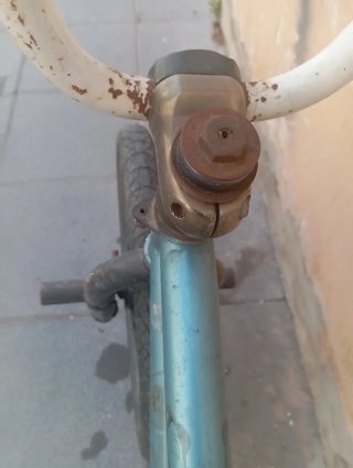 Bicicleta BMX azul