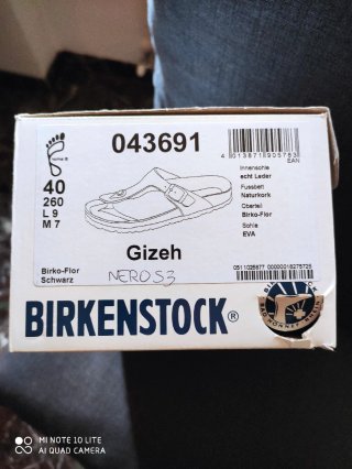 Sandali Birkenstock Uomo Neri/Marrone